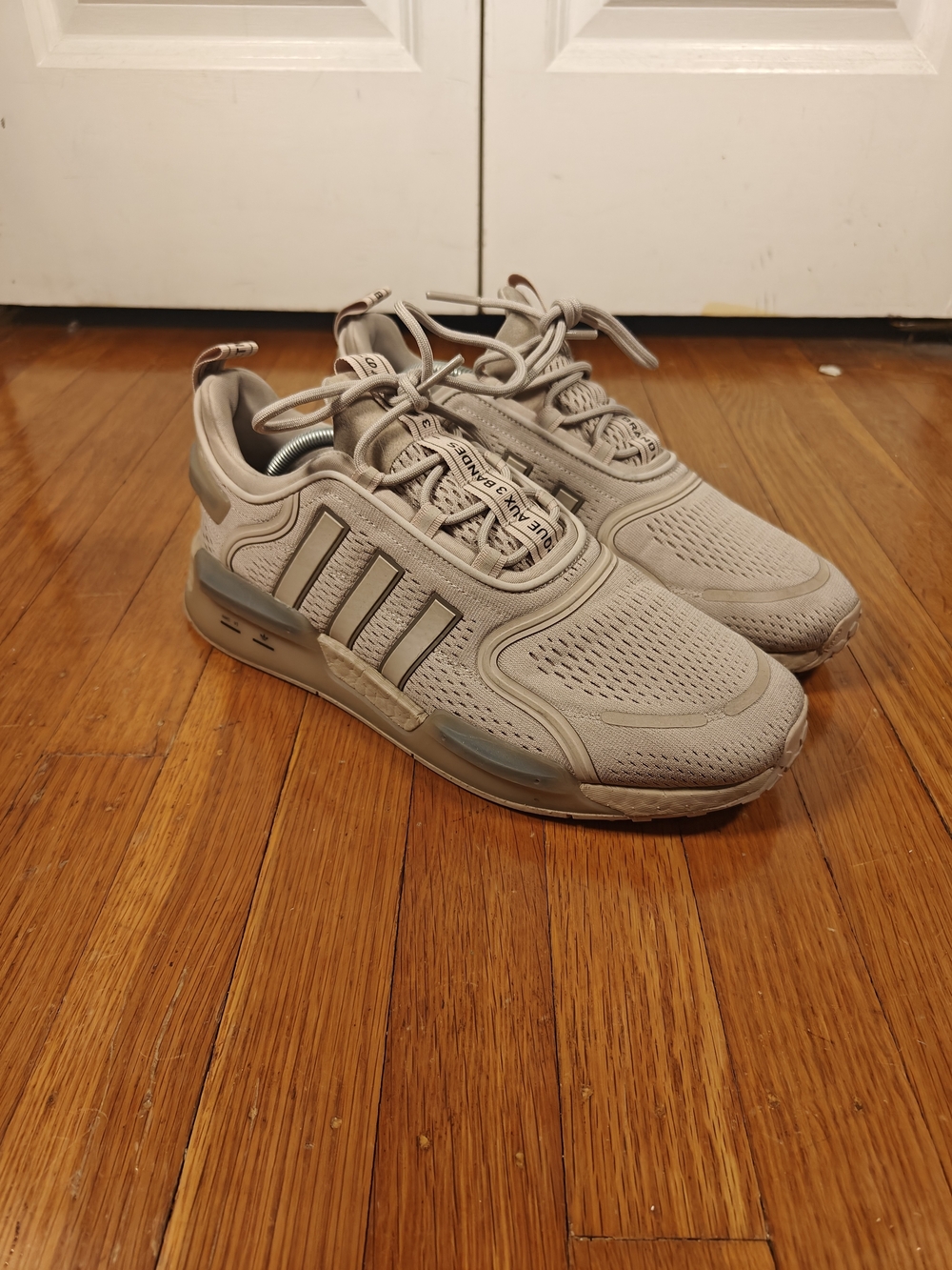Adidas NMD_V3 Mens 11 Parley Dusty Rose Nude Taupe Boost Running Sneakers
